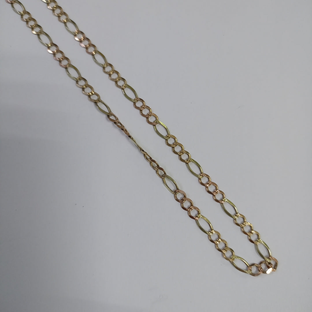 CADENA ORO COMBINADO 14 K 10.3 GRMS (SEMINUEVO)