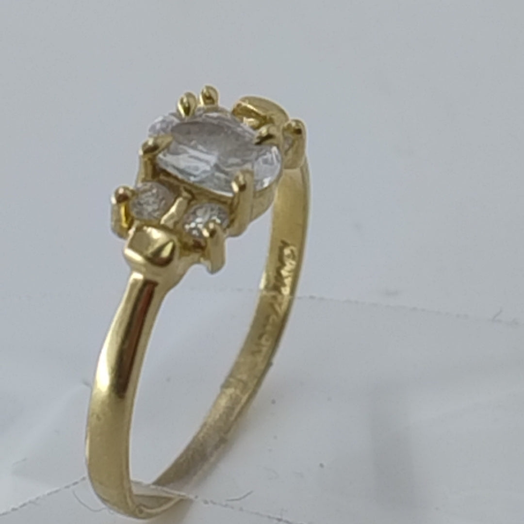 ANILLO ORO 10 K 1,70 GRMS (SEMINUEVO)