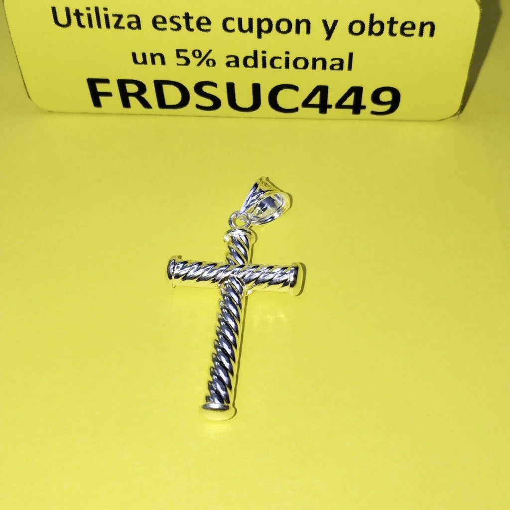 CRUZ PLATA .925 3.2 GR (NUEVO)