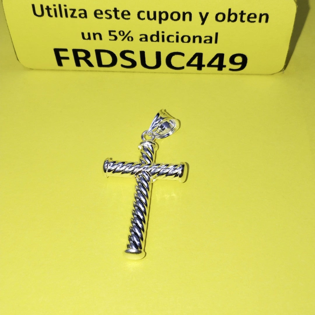 CRUZ PLATA .925 3.2 GR (NUEVO)