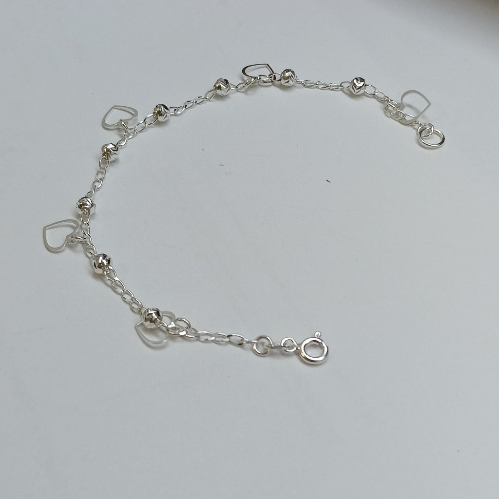 PULSERA TEJIDO ESPECIAL PLATA .925 18 CM 2.7 GR (NUEVO)