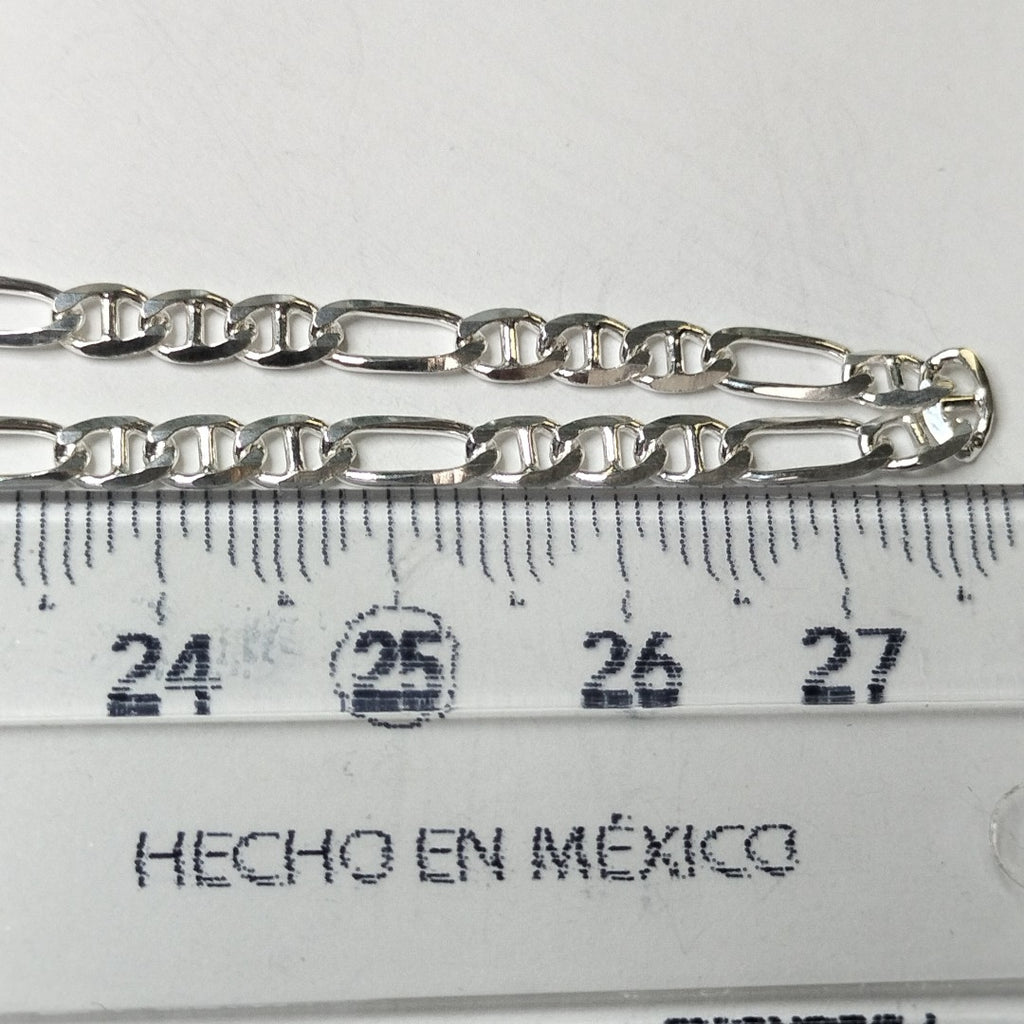 CADENA TEJIDO MARINERO PLATA .925 55 CM 7.9 GR (NUEVO)