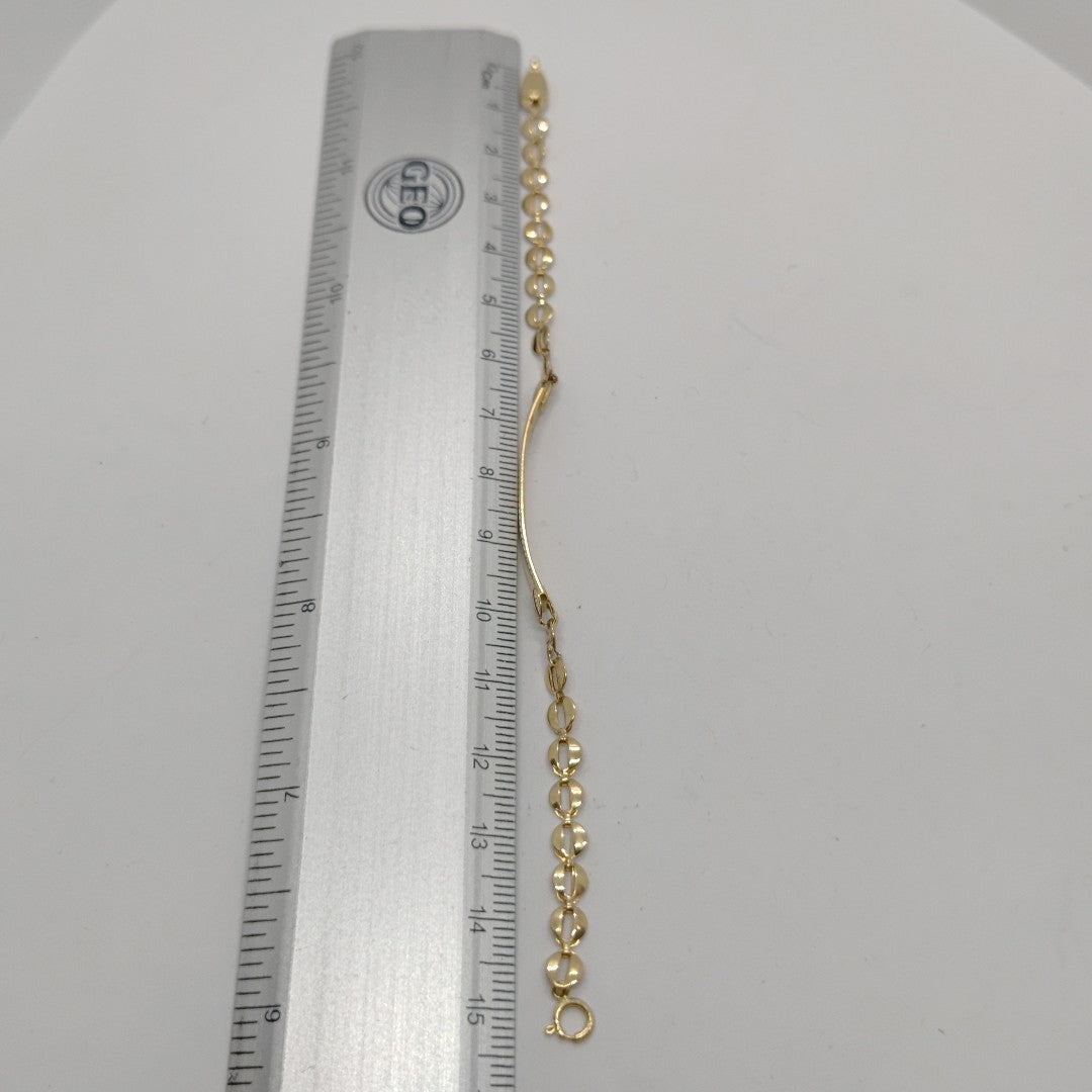 ESCLAVA ORO 14 K 4.2 GRMS (SEMINUEVO)