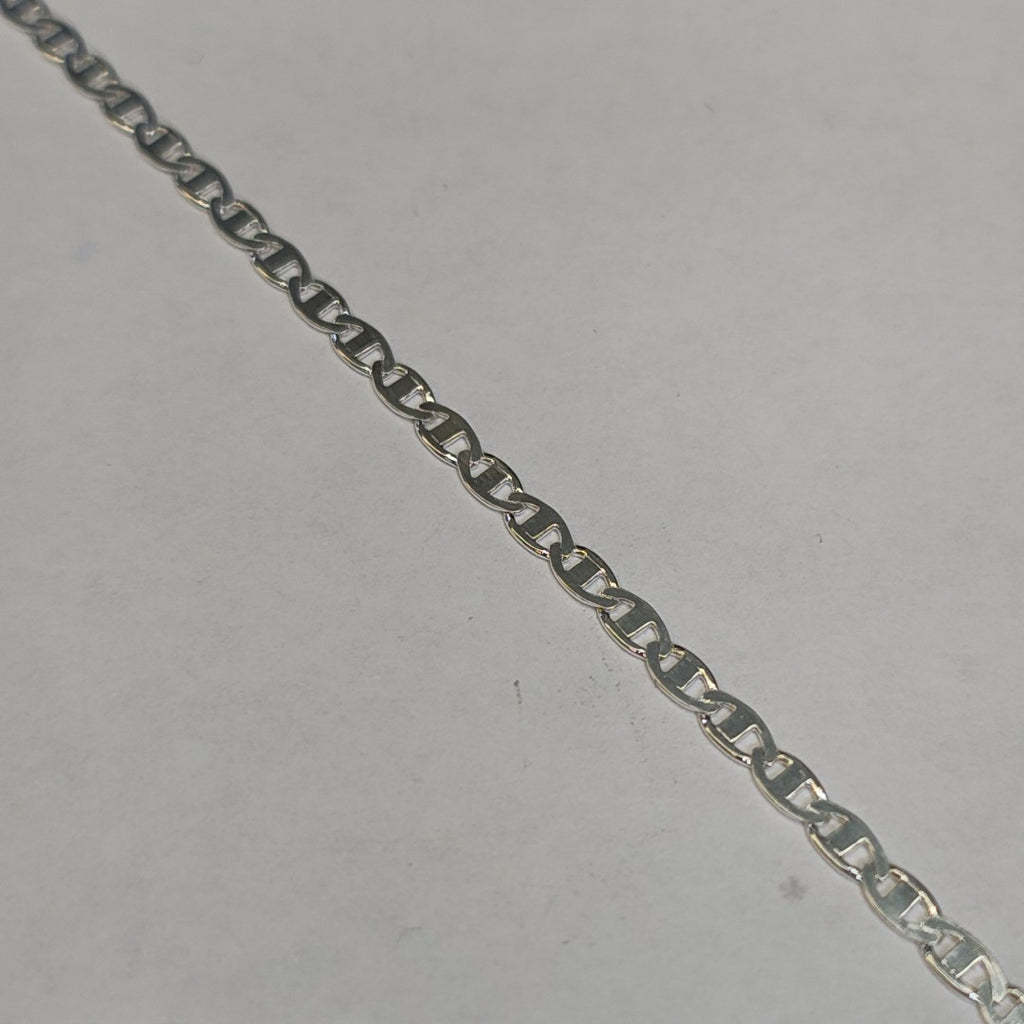 CADENA TEJIDO GUCHI PLATA .925 55 CM 8.3 GR (NUEVO)