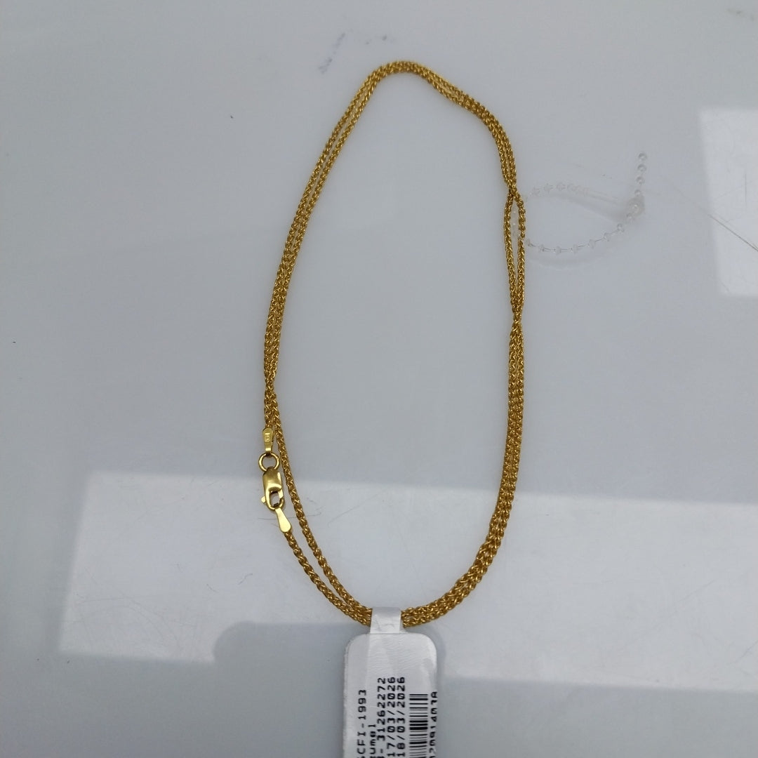 CADENA ORO 14 K 4,90 GRMS (SEMINUEVO)