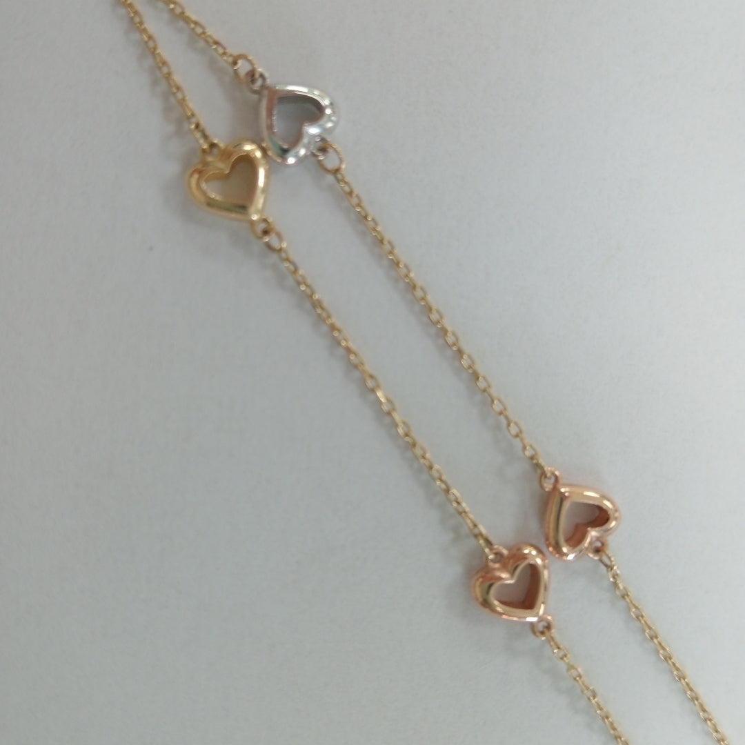 PULSERA ORO 14 K 1.8 GRMS (SEMINUEVO)