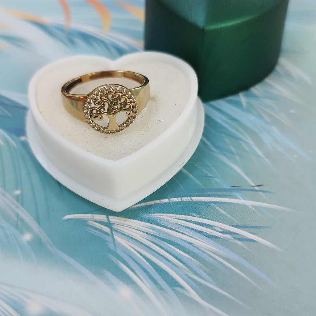 ANILLO ORO 10 K 1.9 GRMS (SEMINUEVO)
