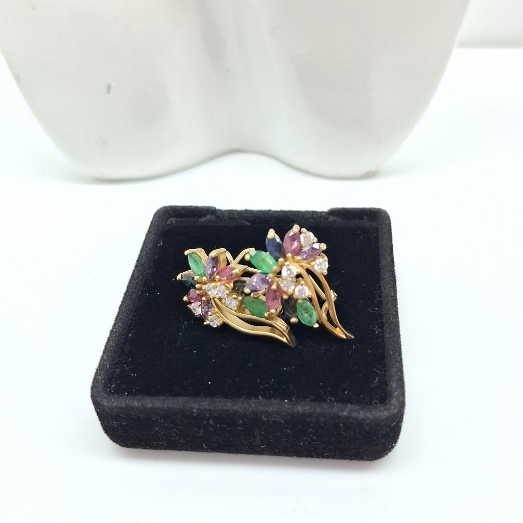 ARETES PAR ORO 14 K 6.7 GRMS (SEMINUEVO)