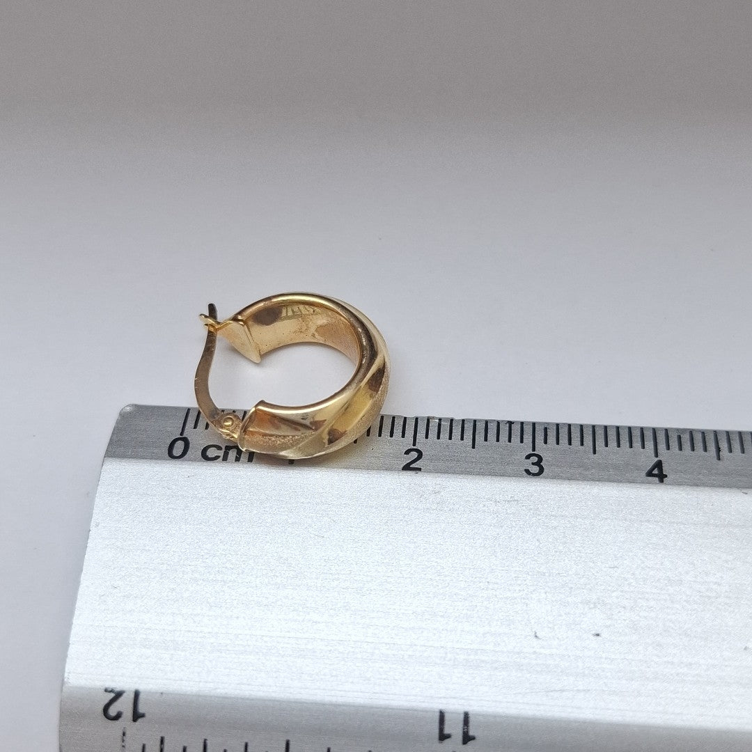 ARRACADAS PAR ORO 14 K 2,50 GRMS (SEMINUEVO)