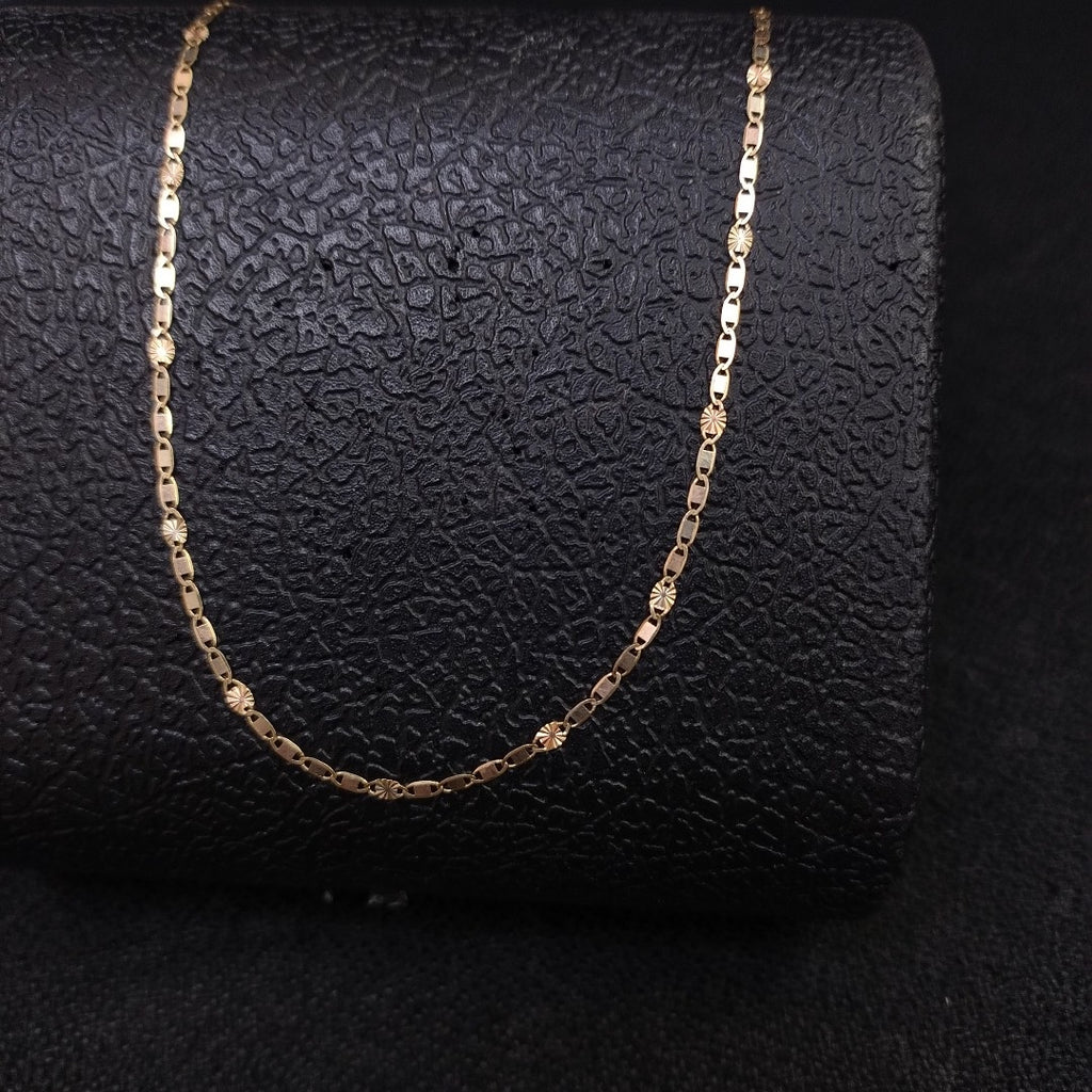 CADENA ORO COMBINADO 14 K 1,40 GRMS (SEMINUEVO)