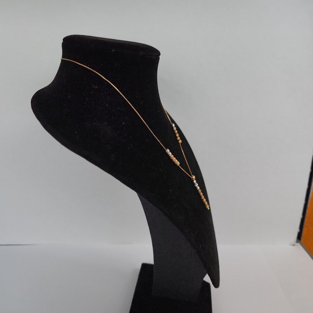 GARGANTILLA ORO COMBINADO 14 K 4,70 GRMS (SEMINUEVO)