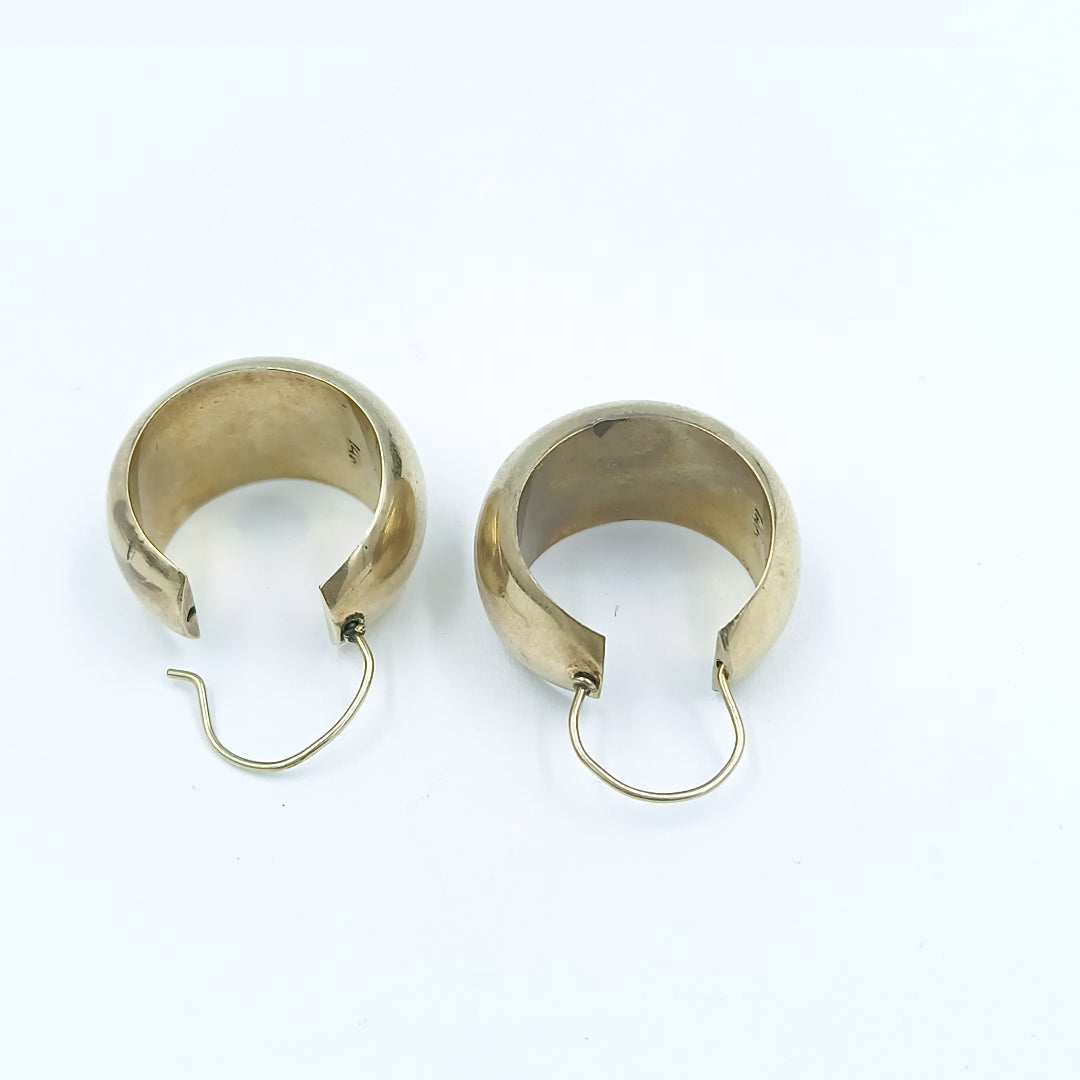ARRACADAS PAR ORO 14 K 2.8 GRMS (SEMINUEVO)