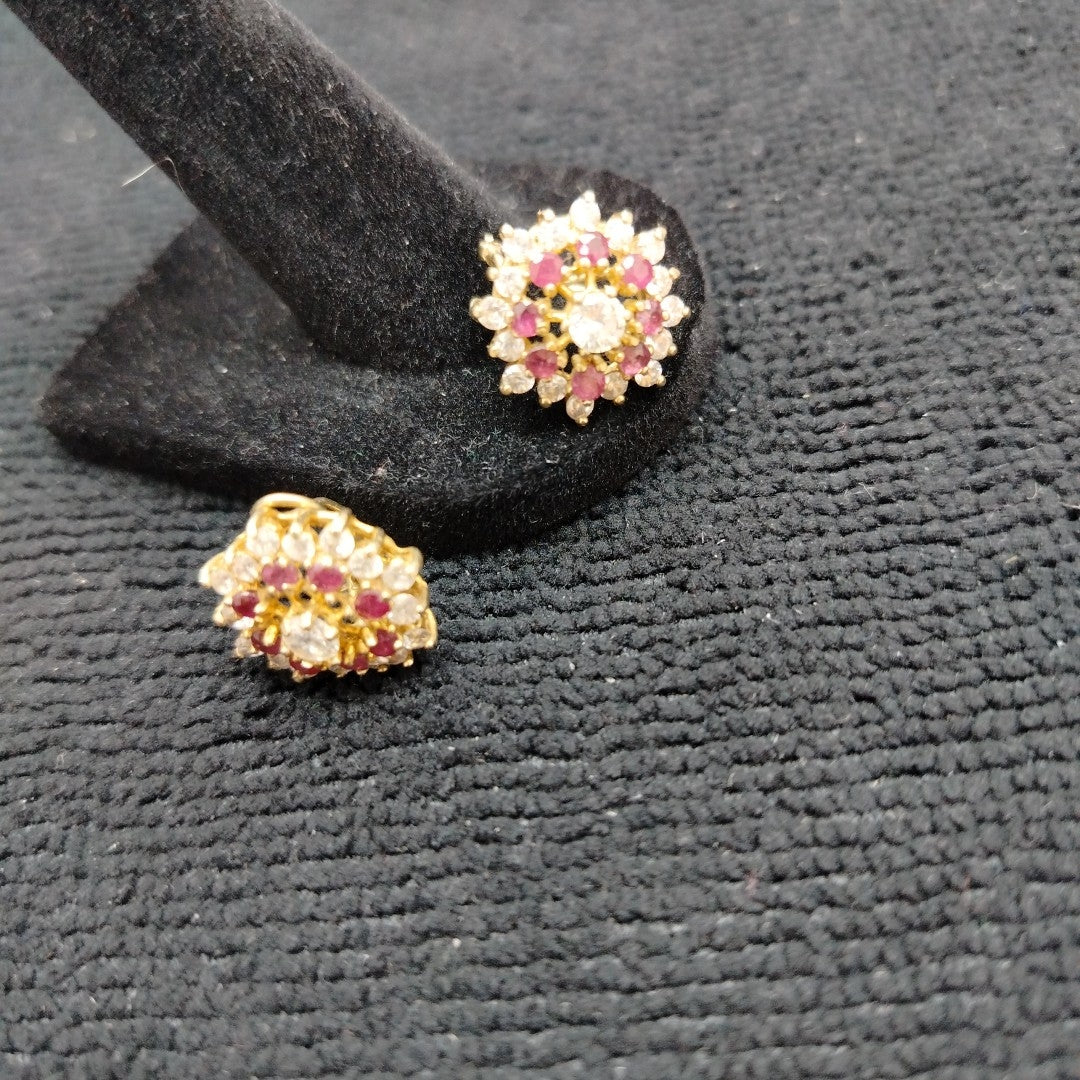 ARETES PAR ORO 8 K 5.3 GRMS (SEMINUEVO)