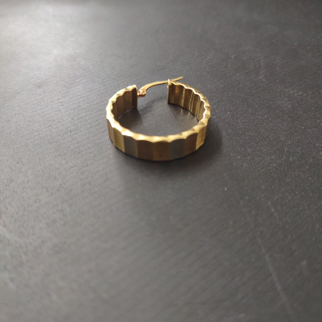 ARRACADAS PAR ORO 10 K 2.8 GRMS (SEMINUEVO)