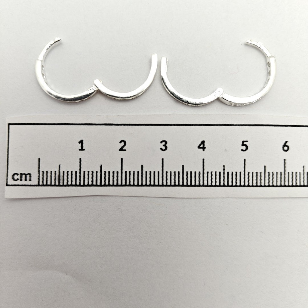 ARRACADAS C/CIRCONIAS PLATA .925 2.1 GR (NUEVO)