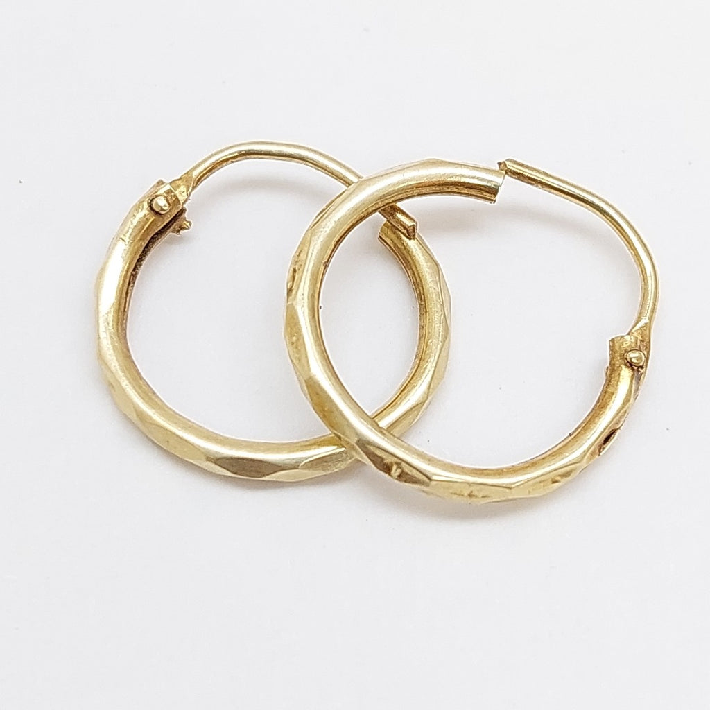 ARRACADAS PAR ORO 14 K 0.9 GRMS (SEMINUEVO)