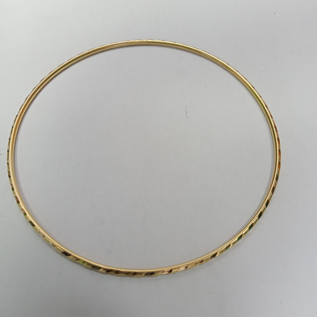 PULSERA RIGIDA ORO 14 K 3.1 GRMS (SEMINUEVO)