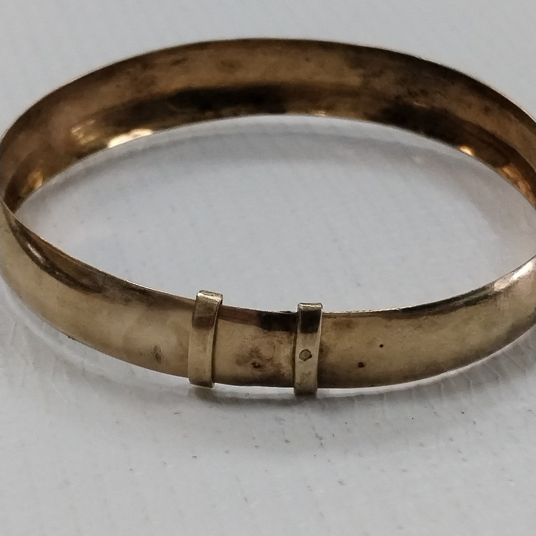 PULSERA RIGIDA ORO 10 K 6.5 GRMS (SEMINUEVO)