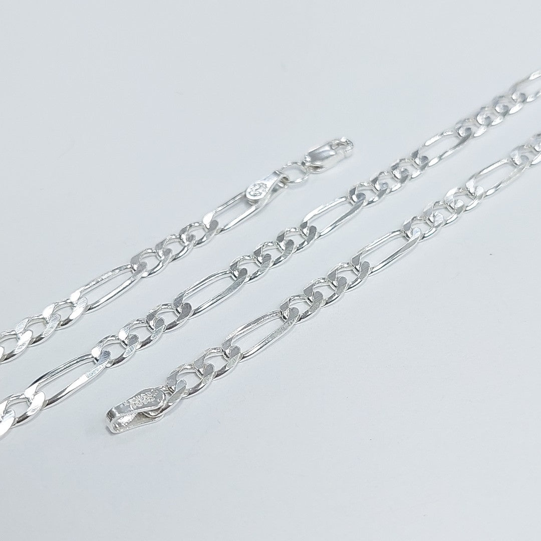 CADENA TEJIDO 3X1 PLATA .925 55 CM 16.2 GR (NUEVO)