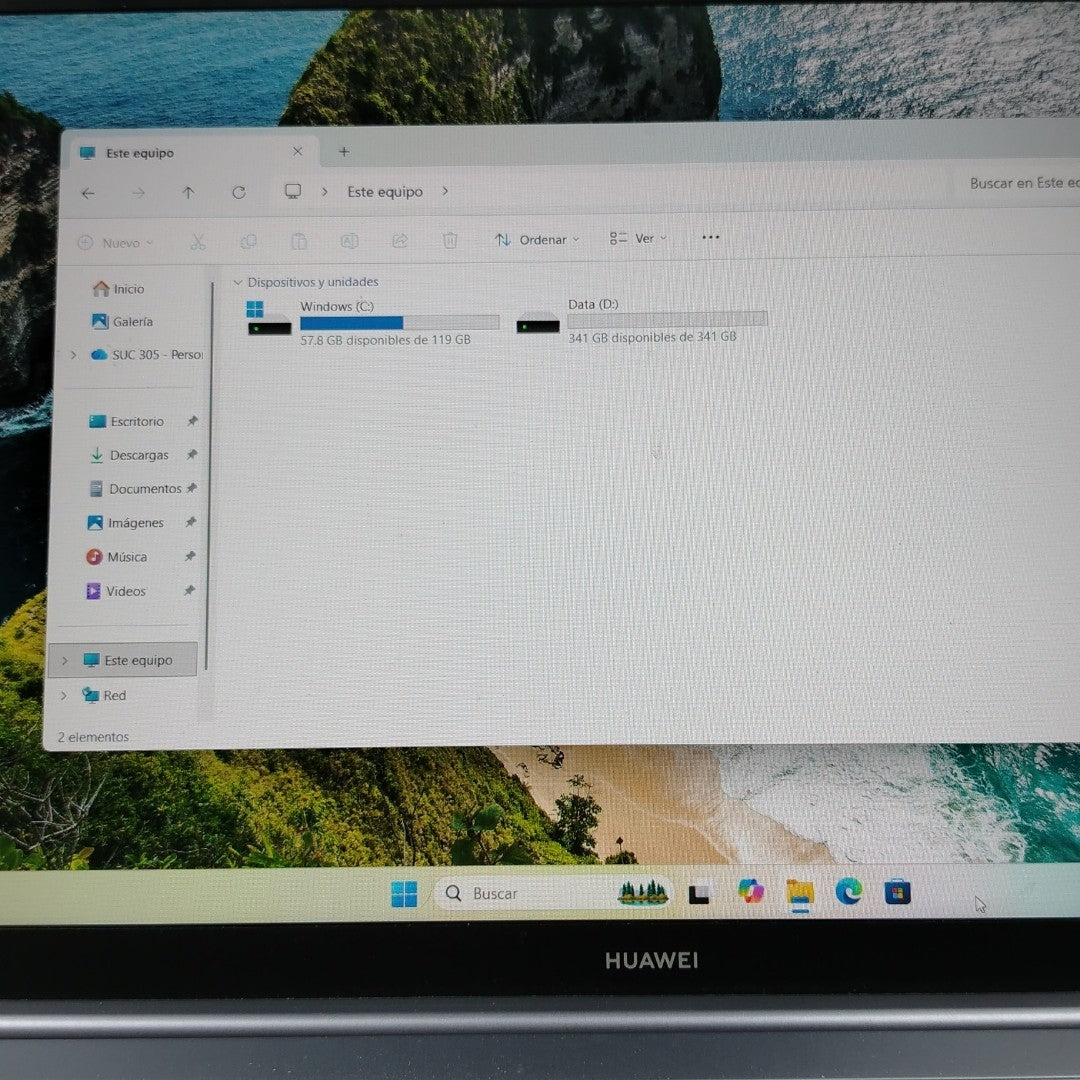 LAPTOP HUAWEI MATEBOOK D16 HVY-WAP9 (2022) 512 GB SSD 16 GB RAM (SEMINUEVO)