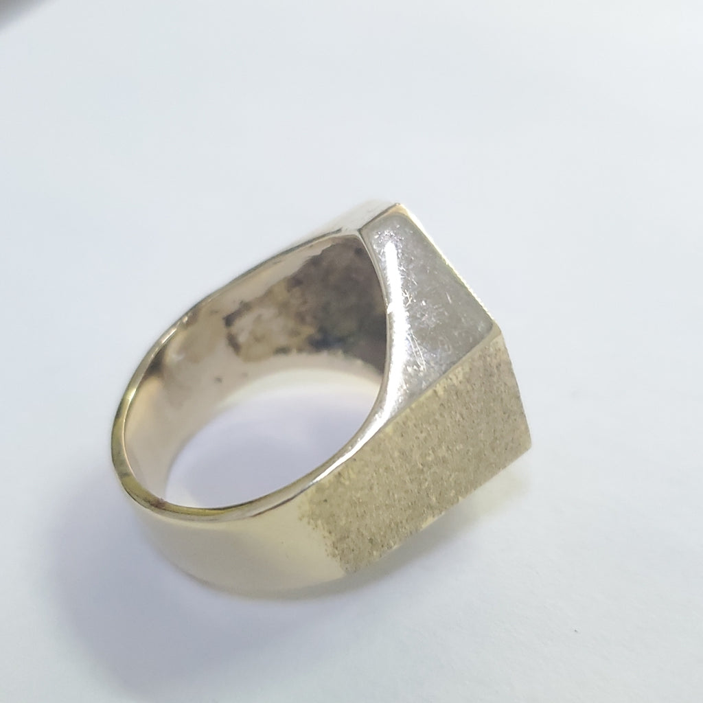 ANILLO ORO 10 K 18.8 GRMS (SEMINUEVO)