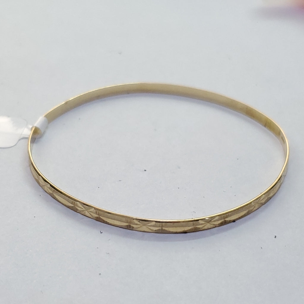 PULSERA RIGIDA ORO 14 K 4,50 GRMS (SEMINUEVO)