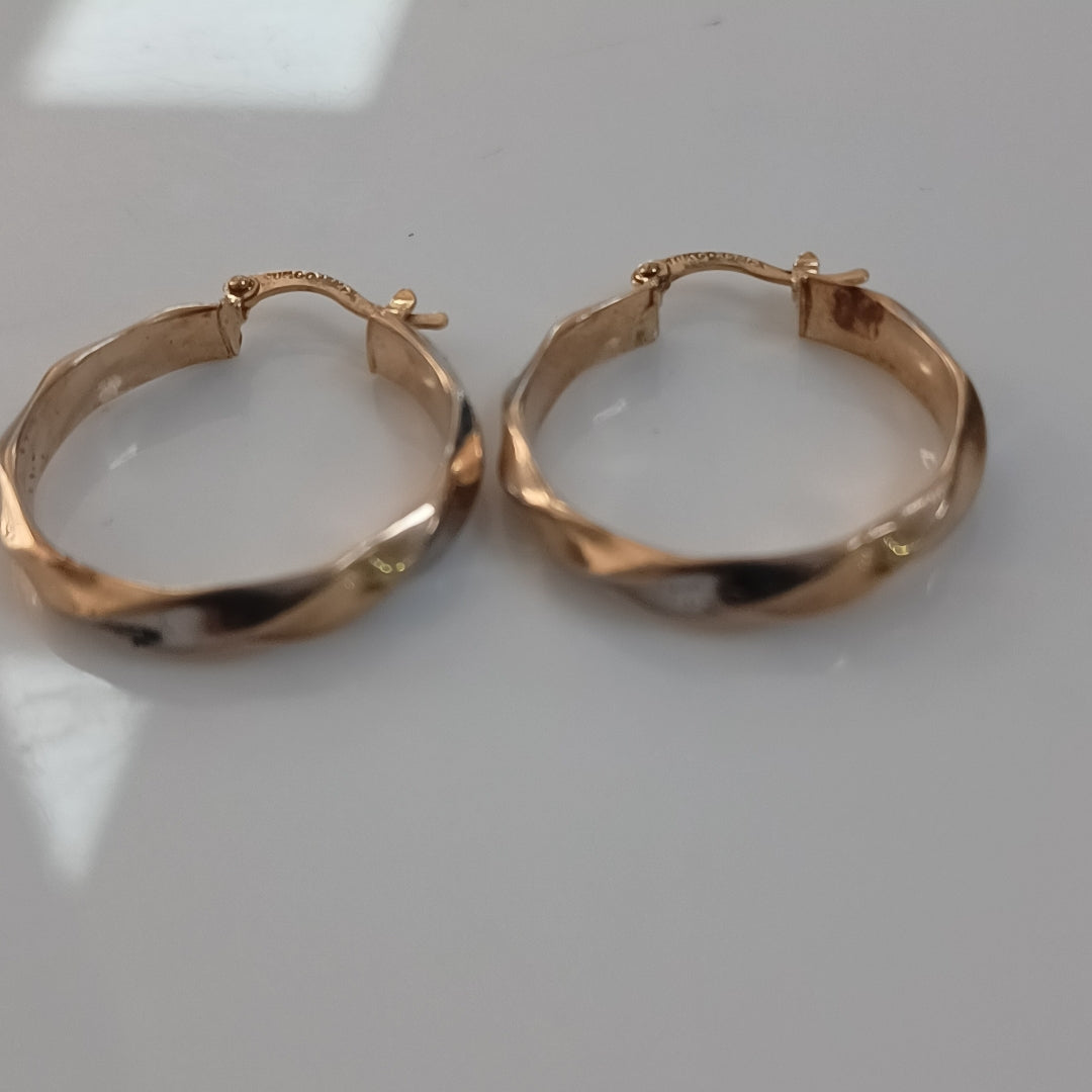 ARRACADAS PAR ORO 10 K 2.7 GRMS (SEMINUEVO)