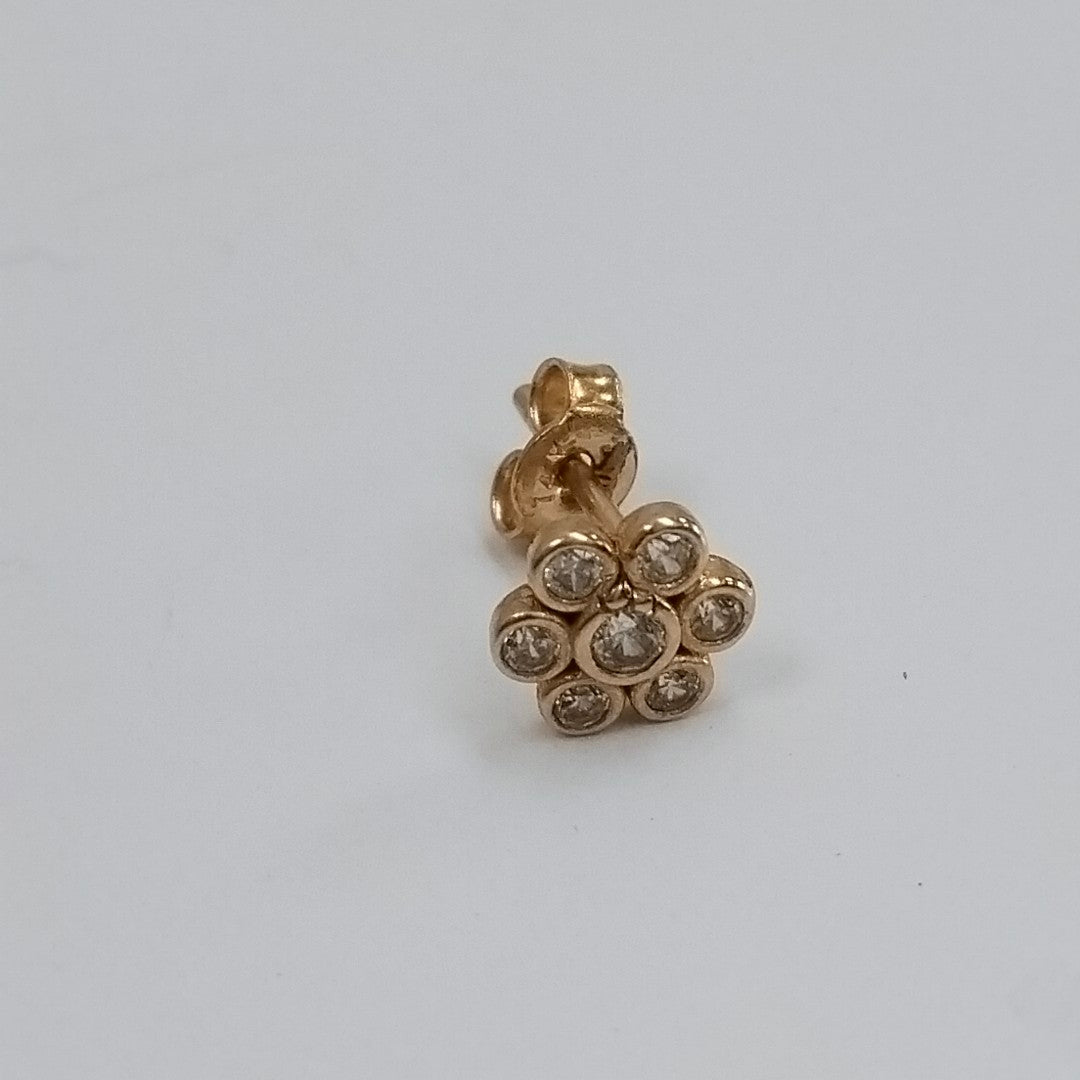 BROQUELES ORO 14K 1.2 (NUEVO)
