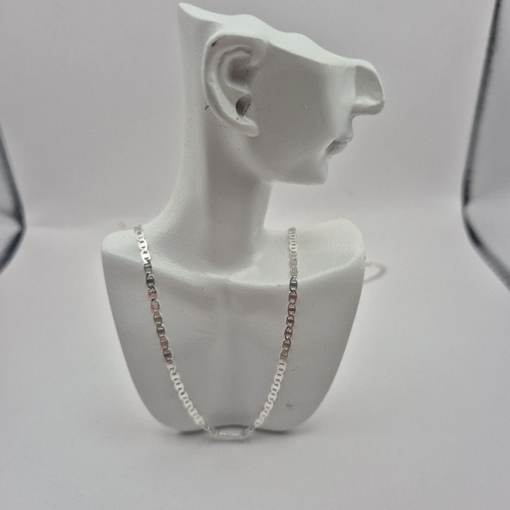 PULSERA TEJIDO TEJIDO ESPECIAL PLATA .925 18 CM 3.1 GR (NUEVO)