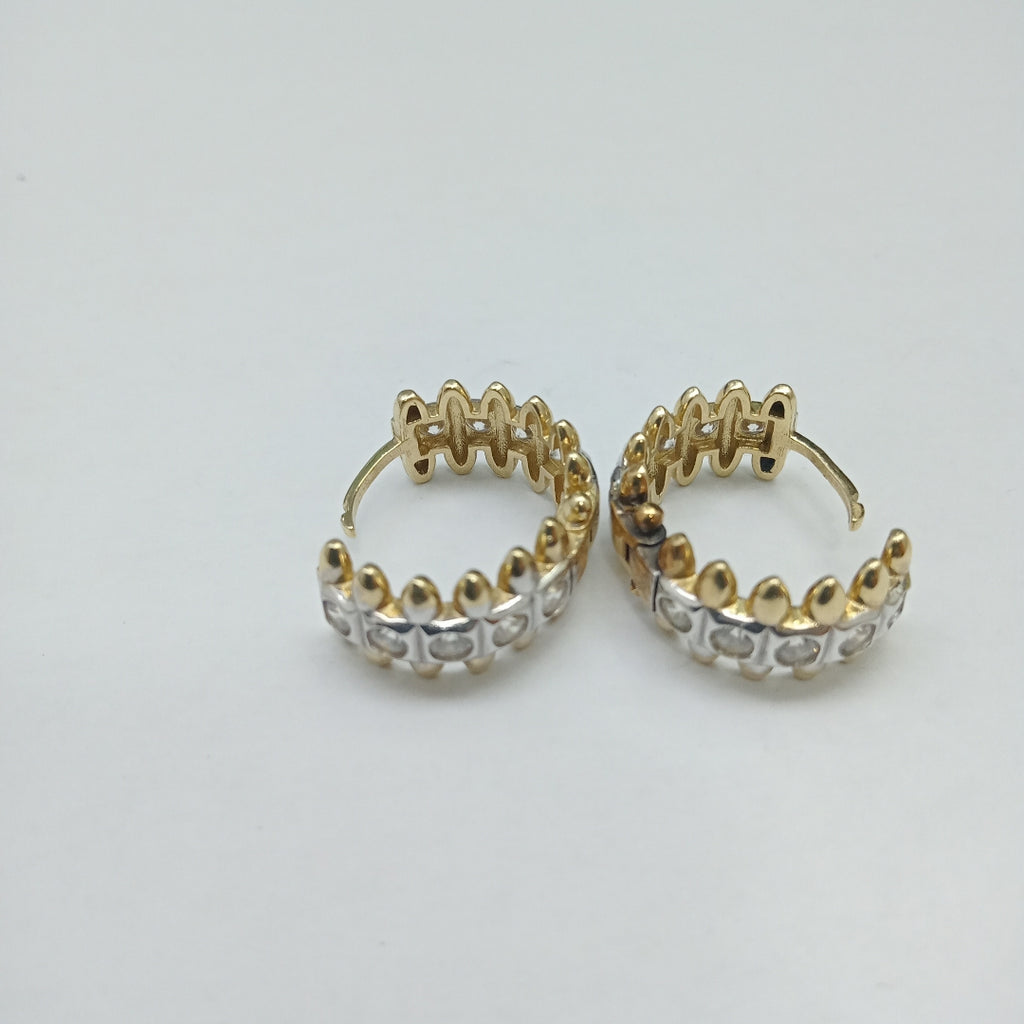 ARRACADAS PAR ORO 14 K 5.9 GRMS (SEMINUEVO)