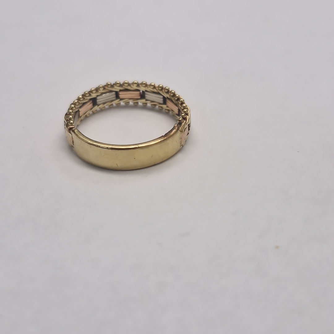 ANILLITO ORO, ORO COMBINADO 10 K 3.1 GRMS (SEMINUEVO)