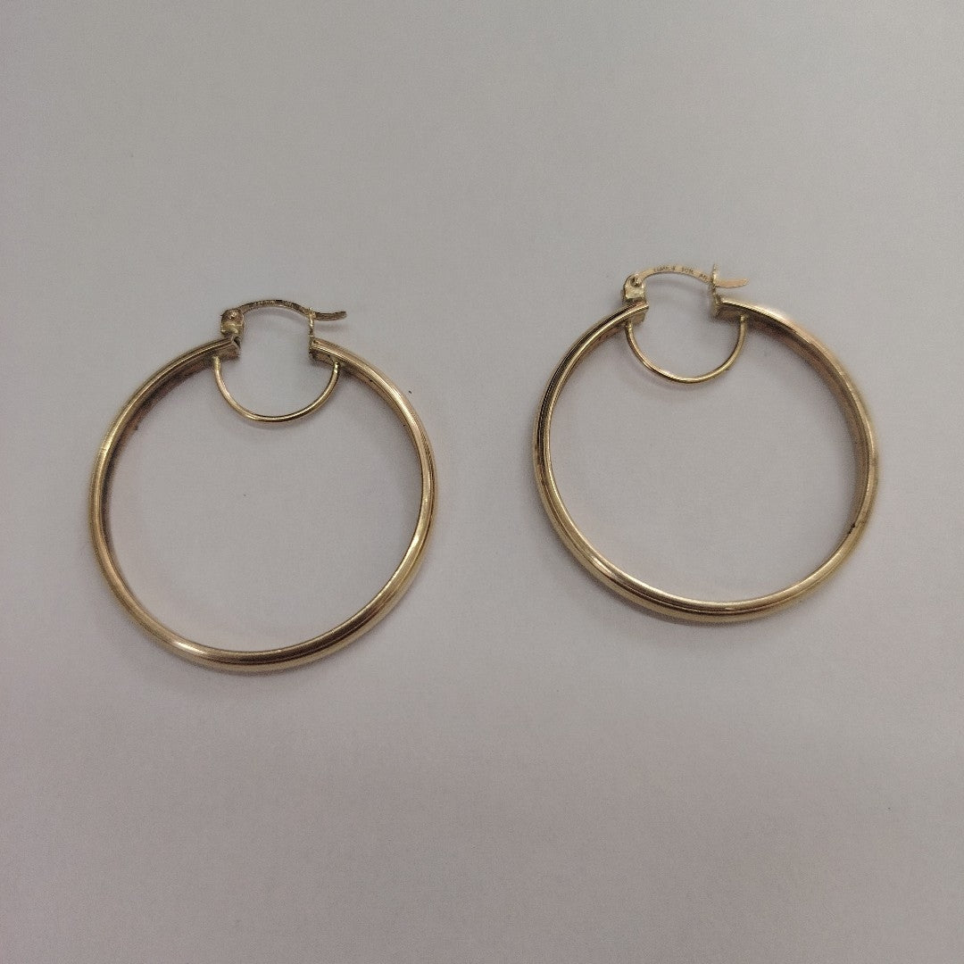 ARRACADAS PAR ORO 10 K 3.8 GRMS (SEMINUEVO)