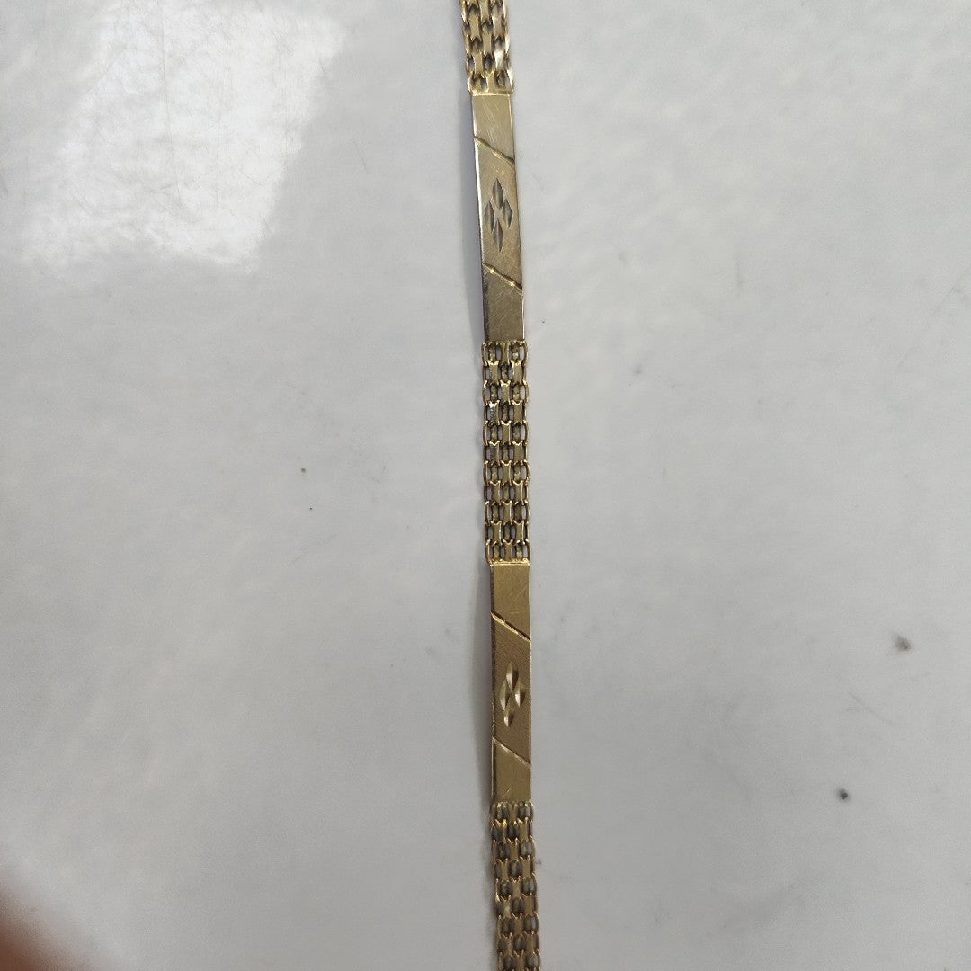 PULSERA ORO 10 K 4.2 GRMS (SEMINUEVO)