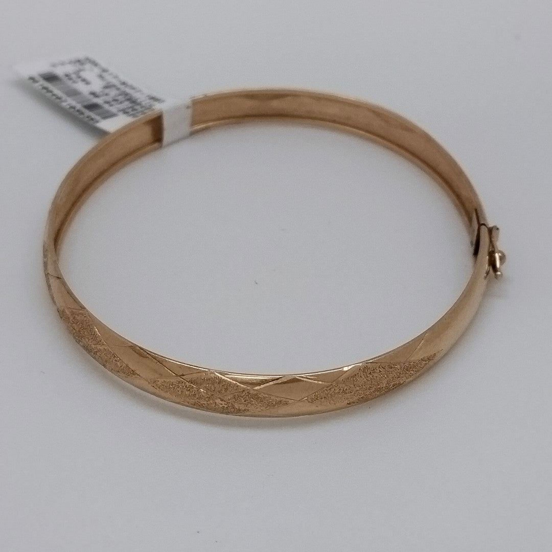 PULSERA RIGIDA ORO 14 K 5 GRMS (SEMINUEVO)
