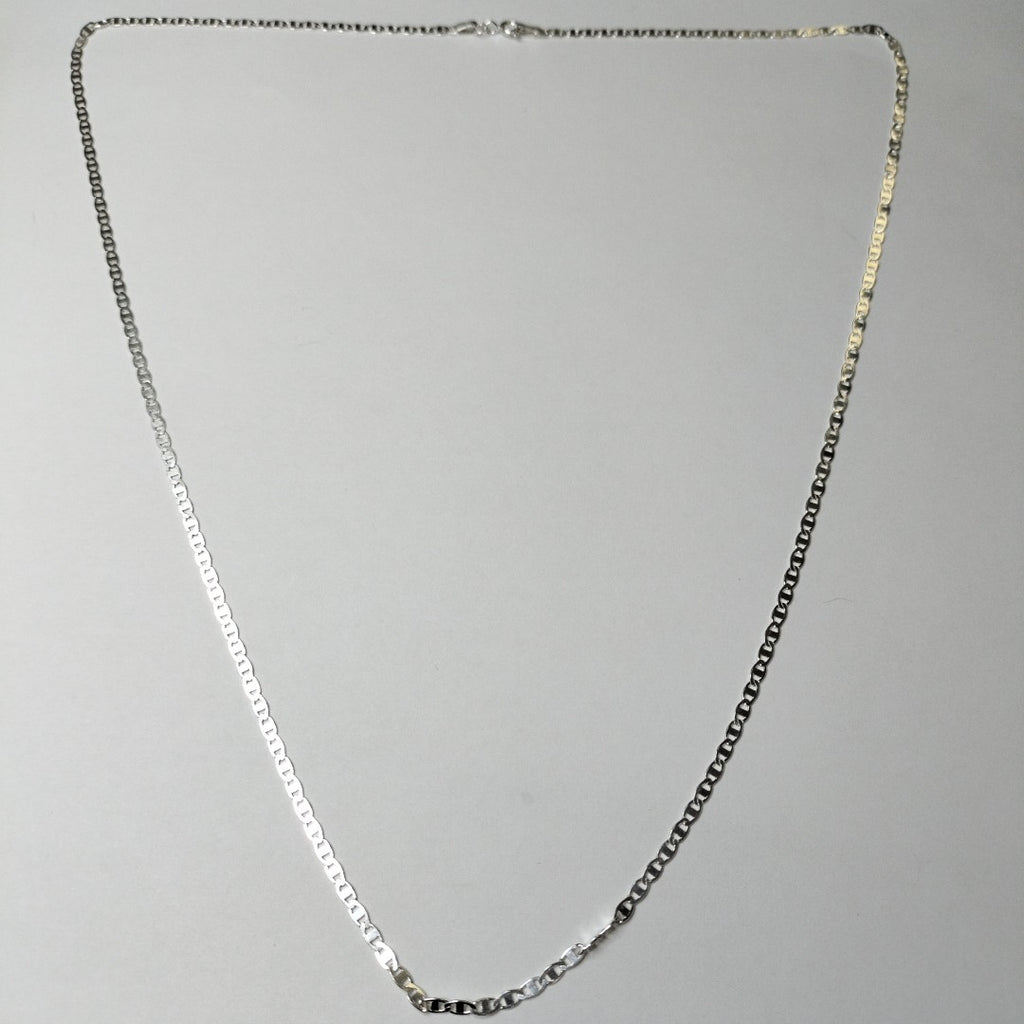 CADENA TEJIDO ESPEJO PLATA .925 60 CM 4.3 GR (NUEVO)