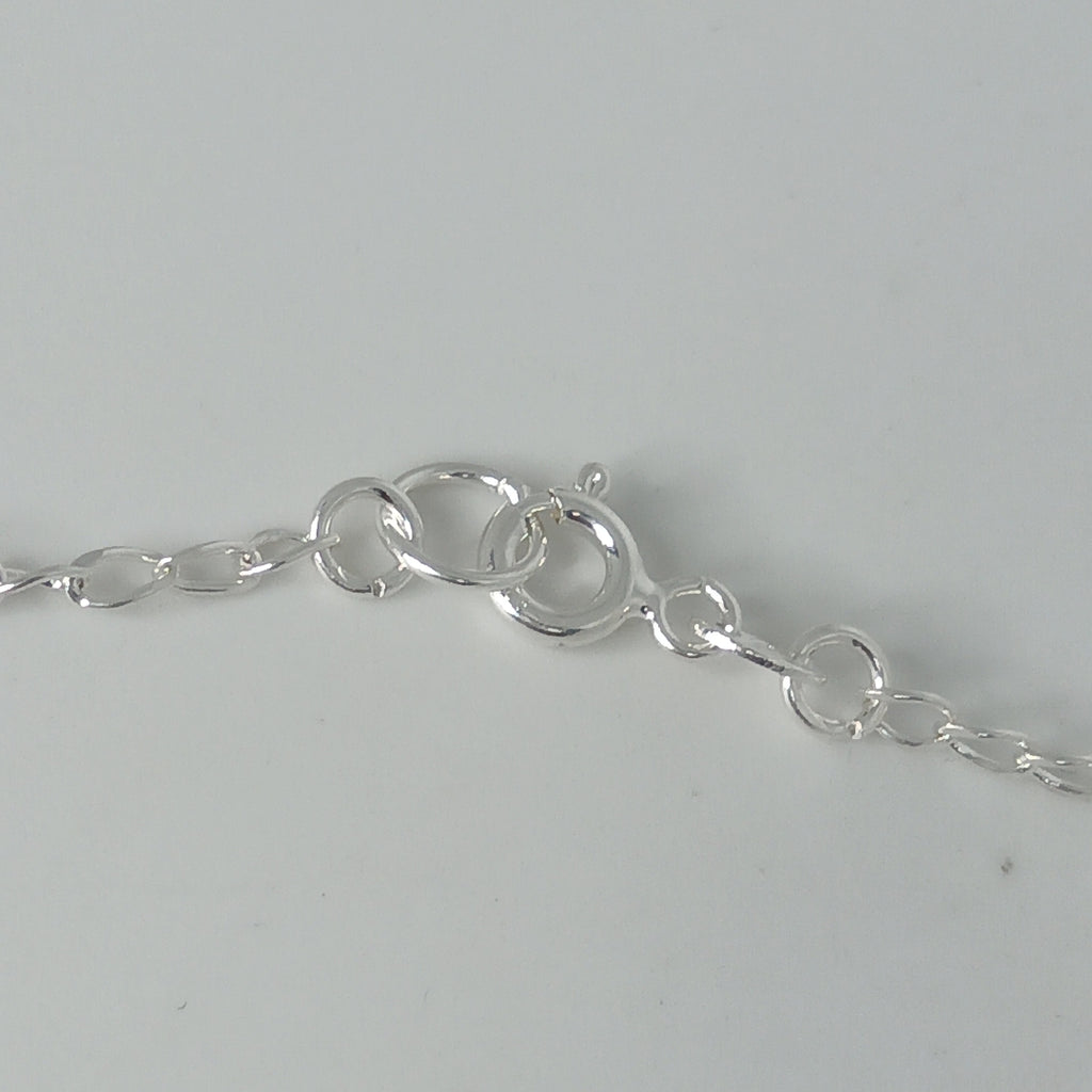 PULSERA TEJIDO TEJIDO ESPECIAL PLATA .925 18 CM 3.1 GR (NUEVO)