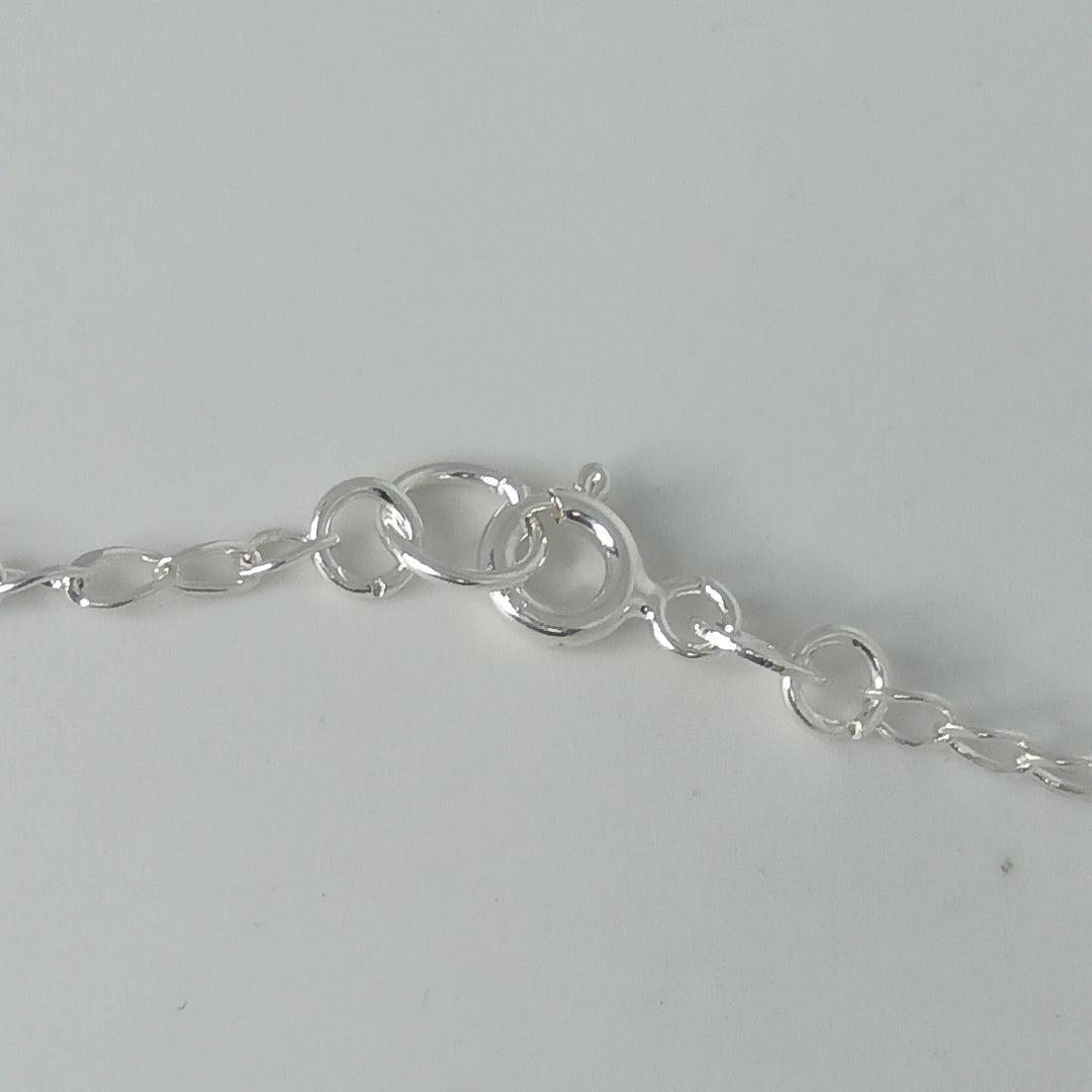 PULSERA TEJIDO TEJIDO ESPECIAL PLATA .925 18 CM 3.1 GR (NUEVO)