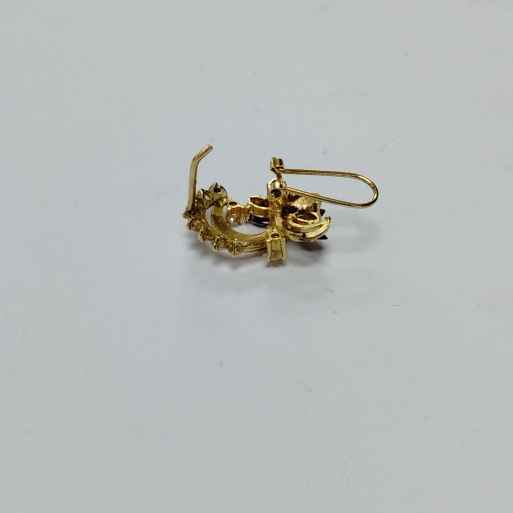 ARETES PAR ORO 14 K 5.5 GRMS (SEMINUEVO)
