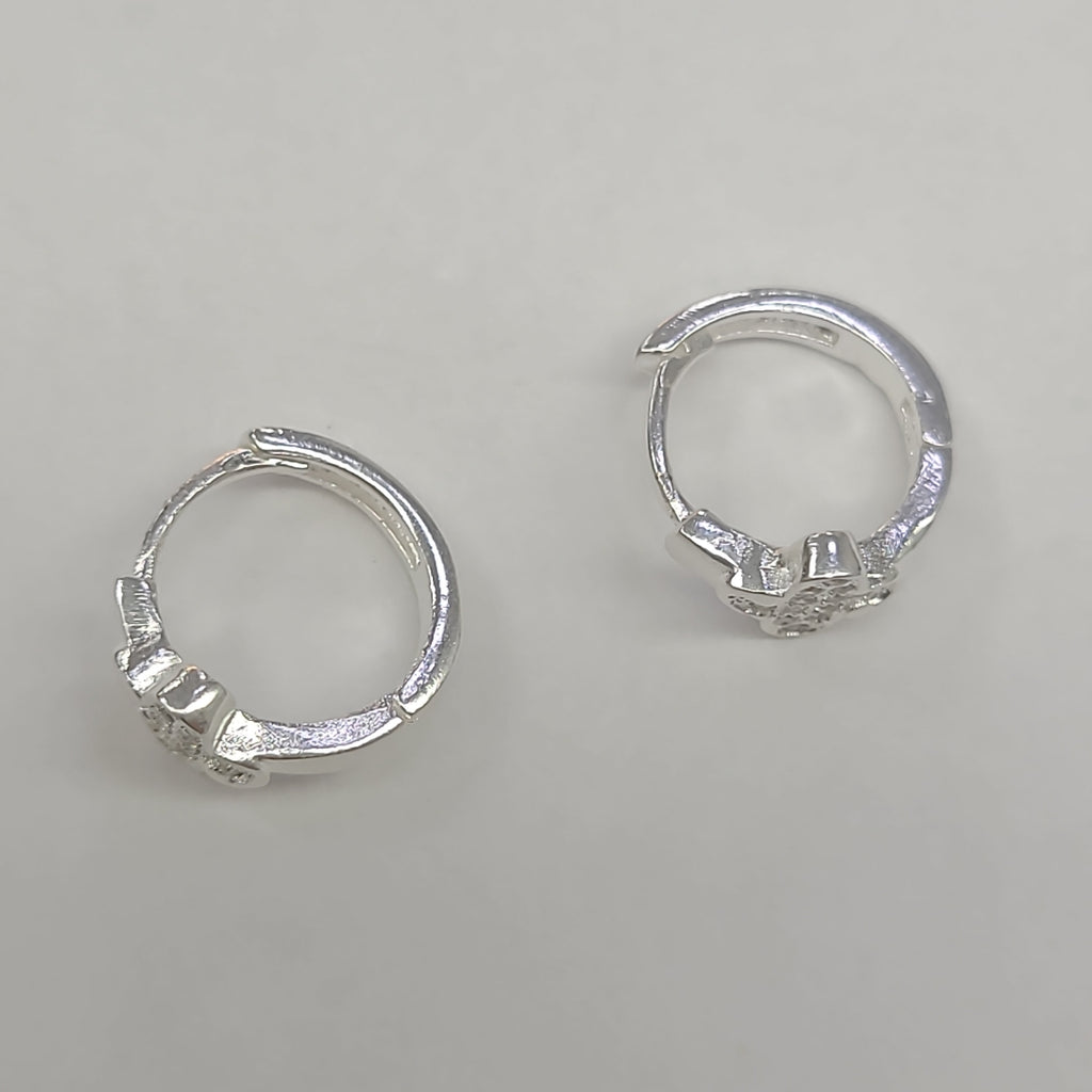 ARRACADAS C/CIRCONIAS PLATA .925 1.9 GR (NUEVO)