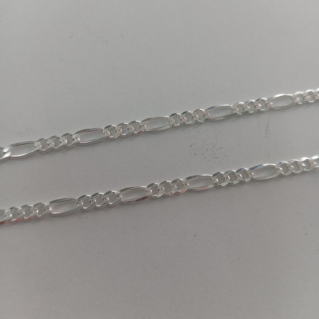 CADENA TEJIDO 3X1 PLATA .925 50 CM 7 GR (NUEVO)