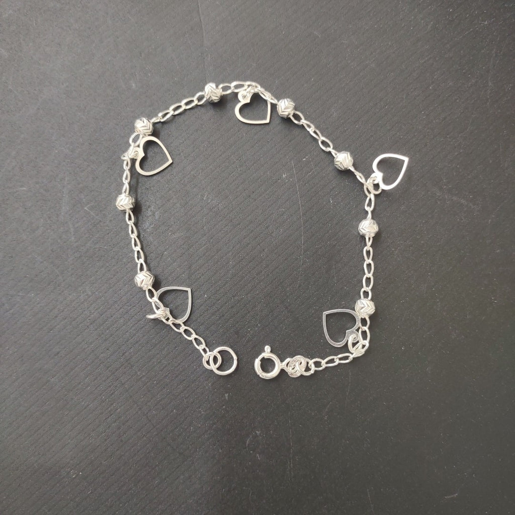 PULSERA TEJIDO ESPECIAL PLATA .925 18 CM 2.7 GR (NUEVO)