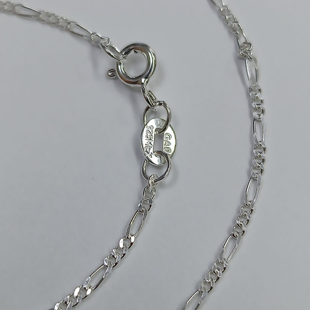CADENA TEJIDO 3X1 PLATA .925 55 CM 2.2 GR (NUEVO)