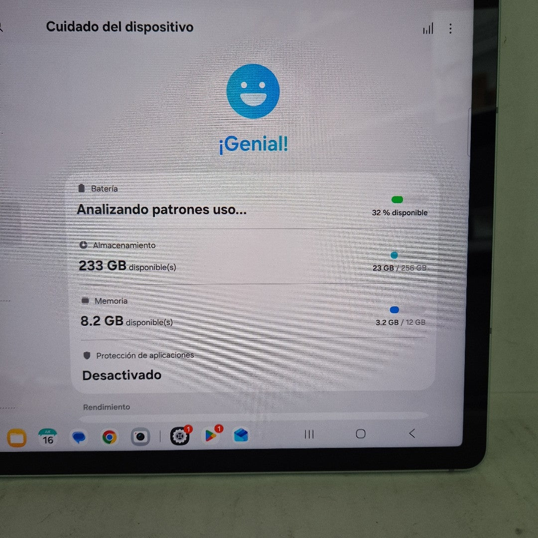 TABLETA SAMSUNG GALAXY TAB S9 FE+ SM-X610 (2023) 256 GB 12 GB RAM (SEMINUEVO)
