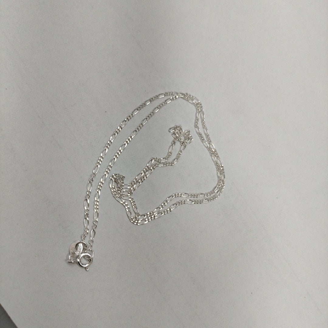 CADENA TEJIDO 3X1 PLATA .925 50 CM 2.1 GR (NUEVO)