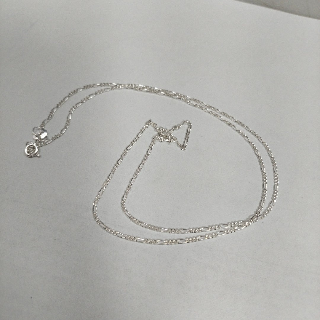 CADENA TEJIDO 3X1 PLATA .925 55 CM 2.2 GR (NUEVO)