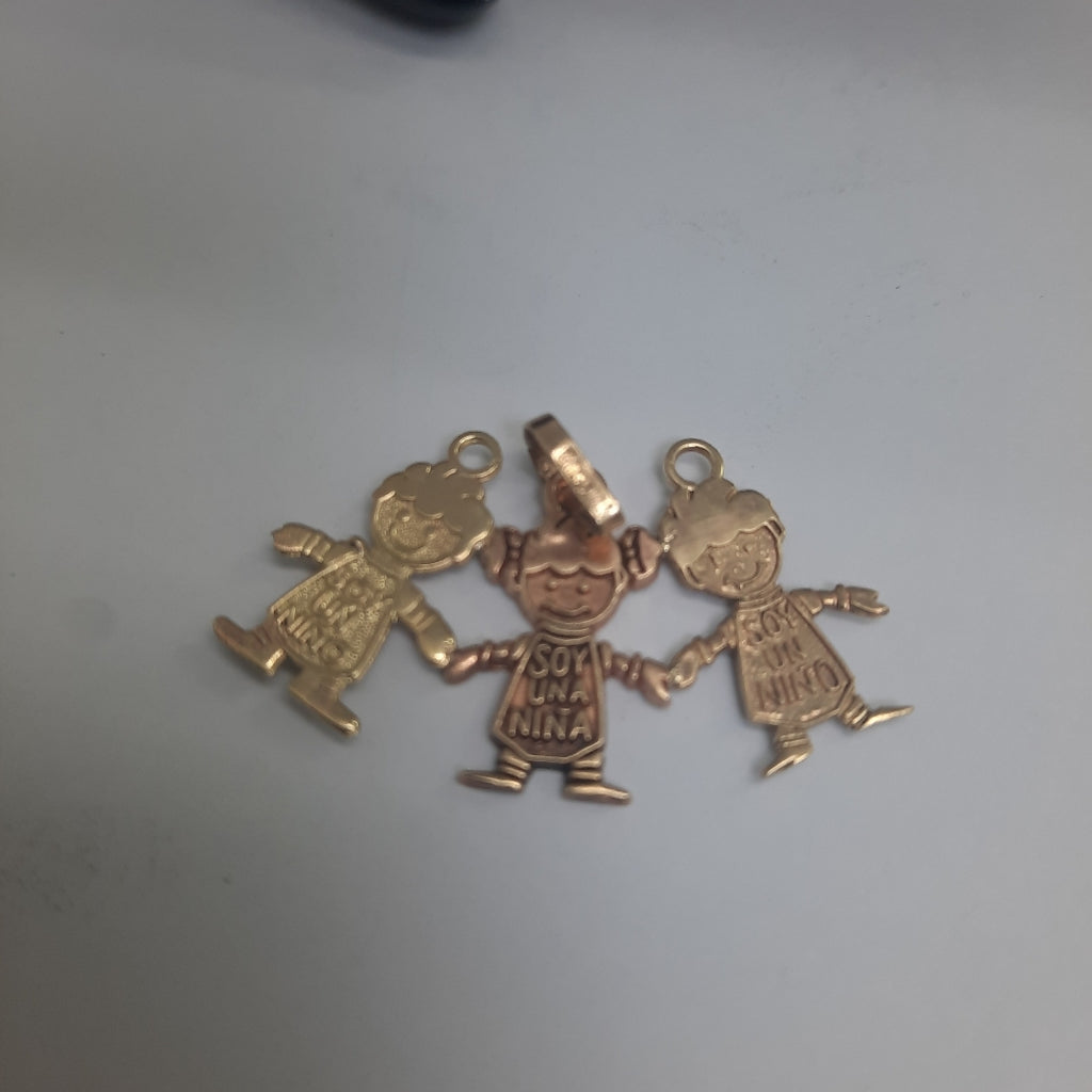 DIJE ORO COMBINADO 10 K 2.3 GRMS (SEMINUEVO)