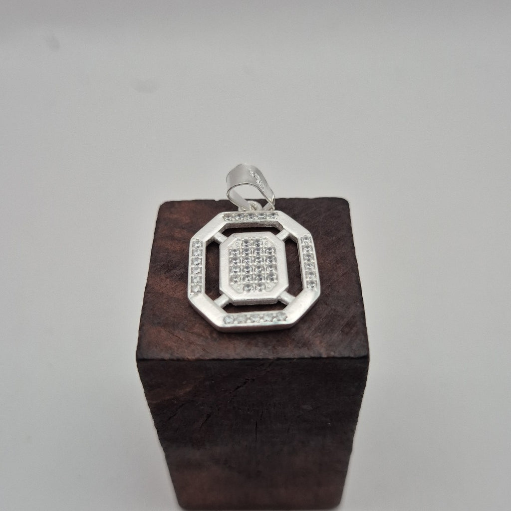 DIJE C/CIRCONIAS PLATA .925 3.5 GR (NUEVO)