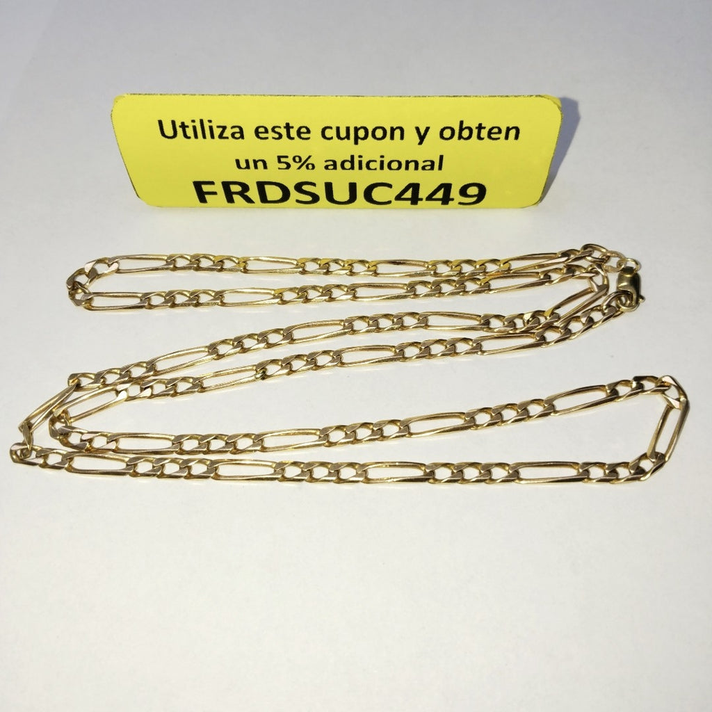 CADENA ORO 14 K 19.7 GRMS (SEMINUEVO)