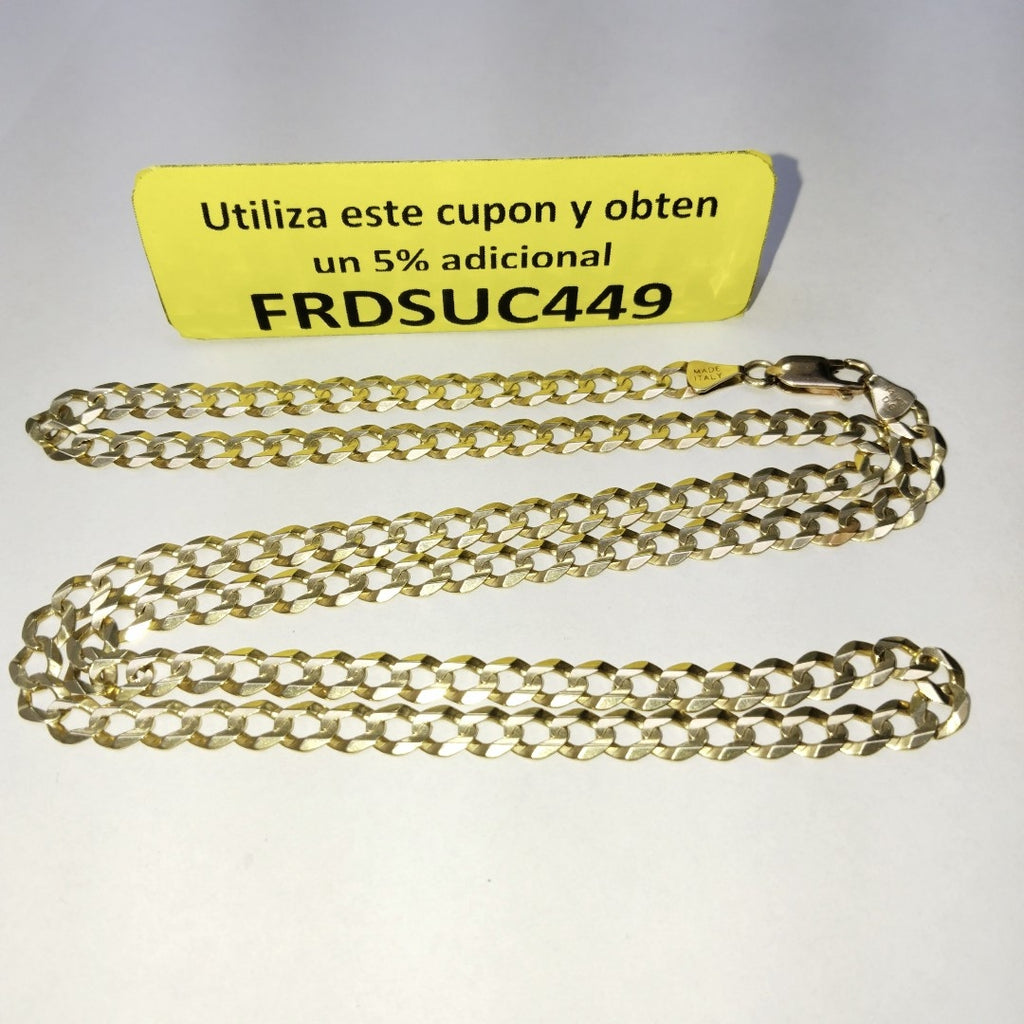 CADENA ORO 14 K 23.6 GRMS (SEMINUEVO)