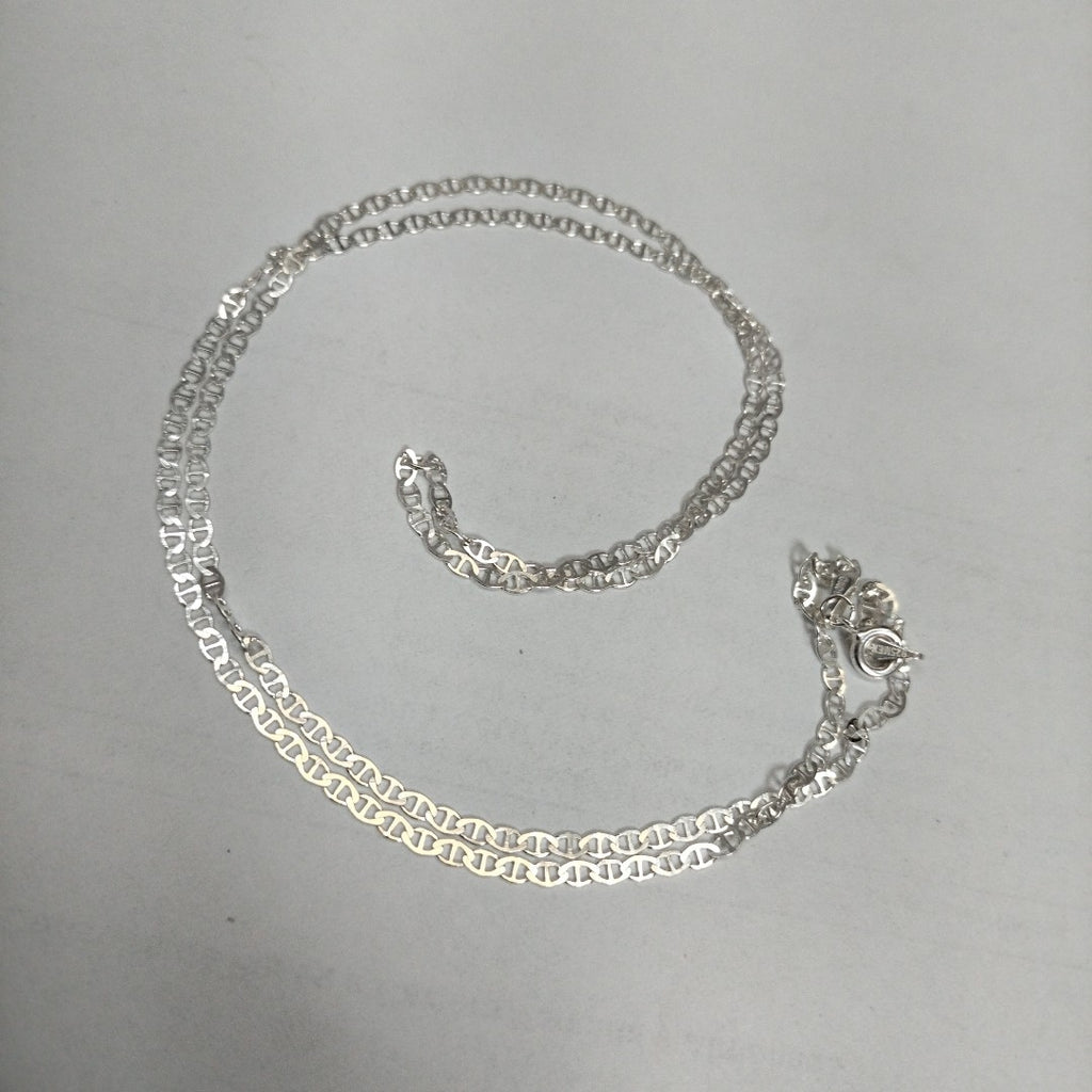 CADENA TEJIDO GUCHI PLATA .925 60 CM 3.7 GR (NUEVO)